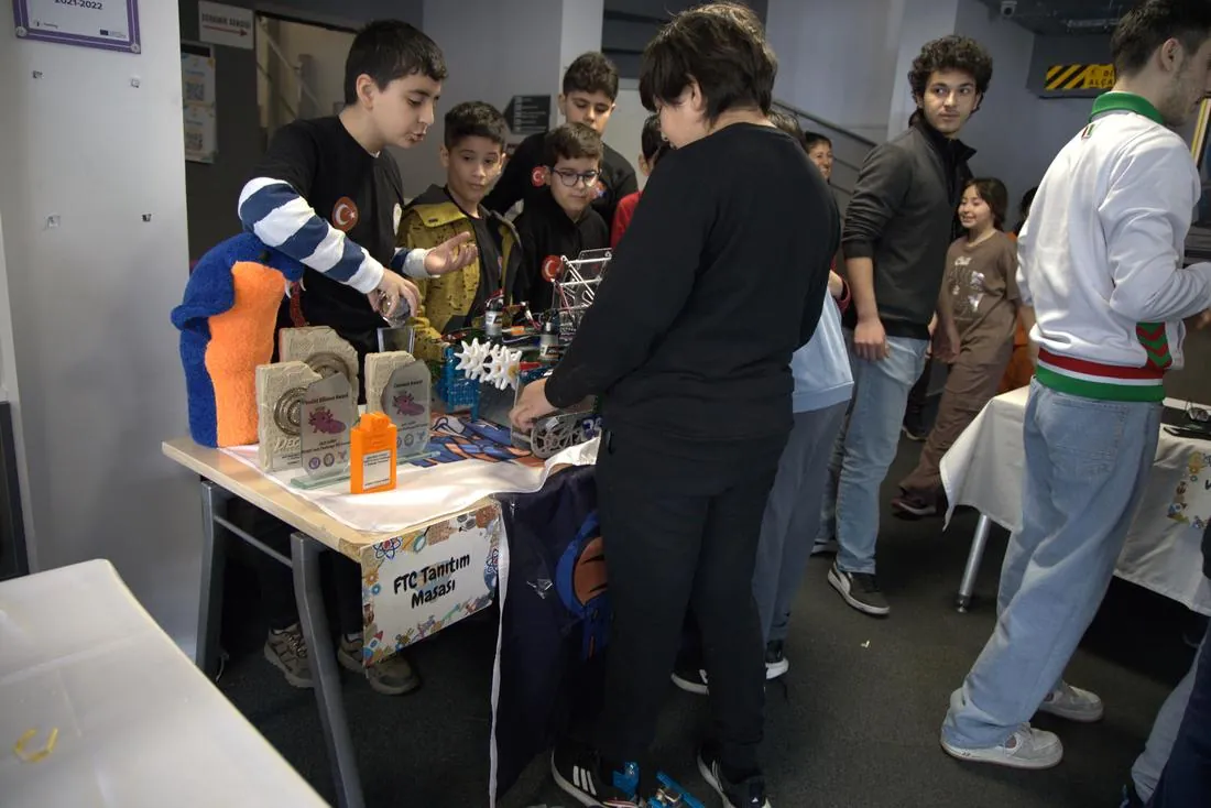 STEM Science Fair stations